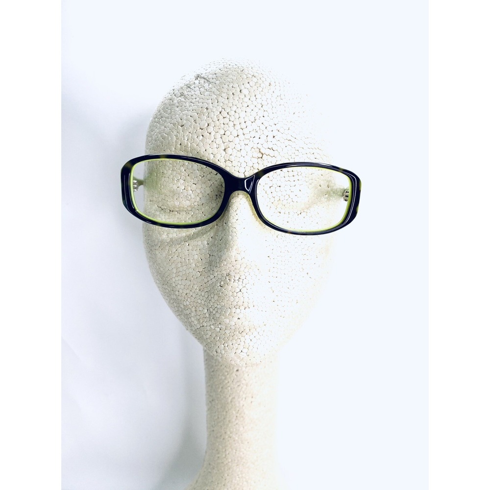 Kate Spade Eyeglasses Brown Tortoise Green Lucite DV2 Y2 53 16 130 - Picture 9 of 11